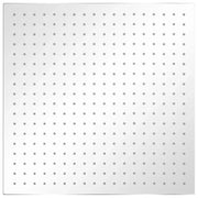 Soffione per Doccia a Pioggia 2 pz Acciaio Inossidabile 50x50cm 275943