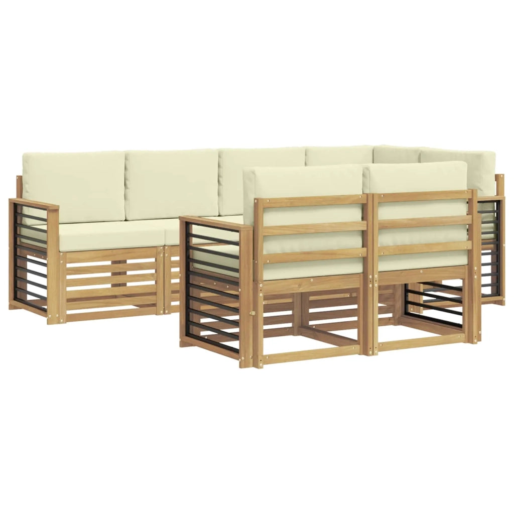 Set divani Legno di Acacia Massello