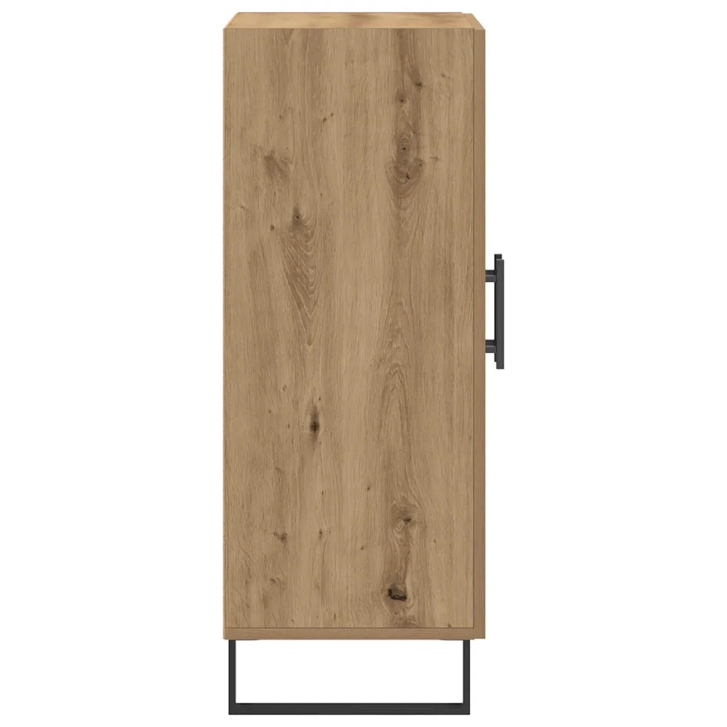 Credenza Rovere Artigianale 69,5x34x90 cm in Legno Multistrato 857182