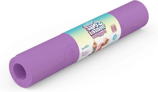 Mat di yoga - ecocompatibile - adatto per bambini e ragazzi - blu scuro