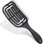 Spazzola capillare, spazzola capillare smussante - Spazzola capillare professionale a doppio strato ventilato per capelli bagnati e asciutti, spazzola massaggiante per donne, uomini e bambini
