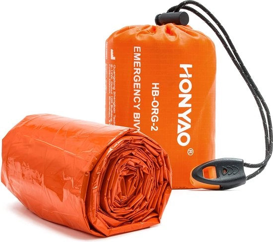Foglio di Emergenza Ultraleggero Protezione dal Freddo - Sacco da Soggiorno di Emergenza - 1 pezzo - 210×90cm