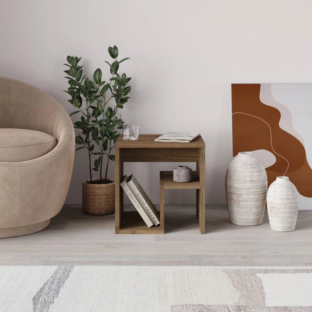 Tavolino in legno "Bon" 40 x 35 x 40 cm - Hitit