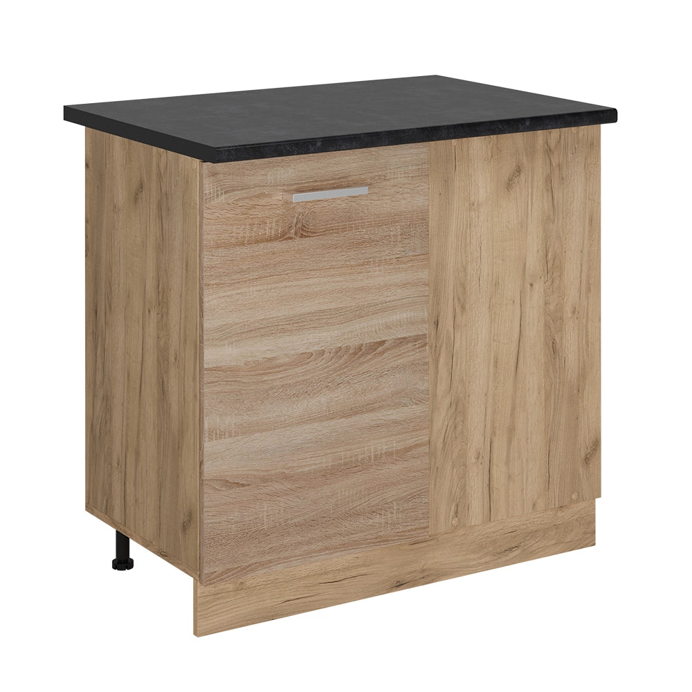 Vicco Mobile ad angolo cucina Sonoma 86 cm , PL Antracite