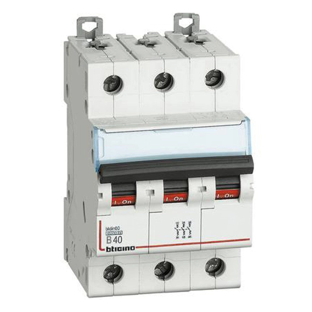 Interruttore magnetotermico 3P 3MOD. 40A Bticino