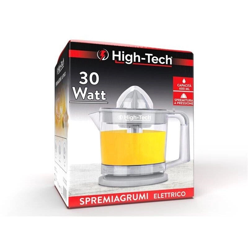 HIGH-TECH SPREMIAGRUMI ELETTRICO DA 30WATT CAPIENZA 600 ML IN COLORE GRIGIO