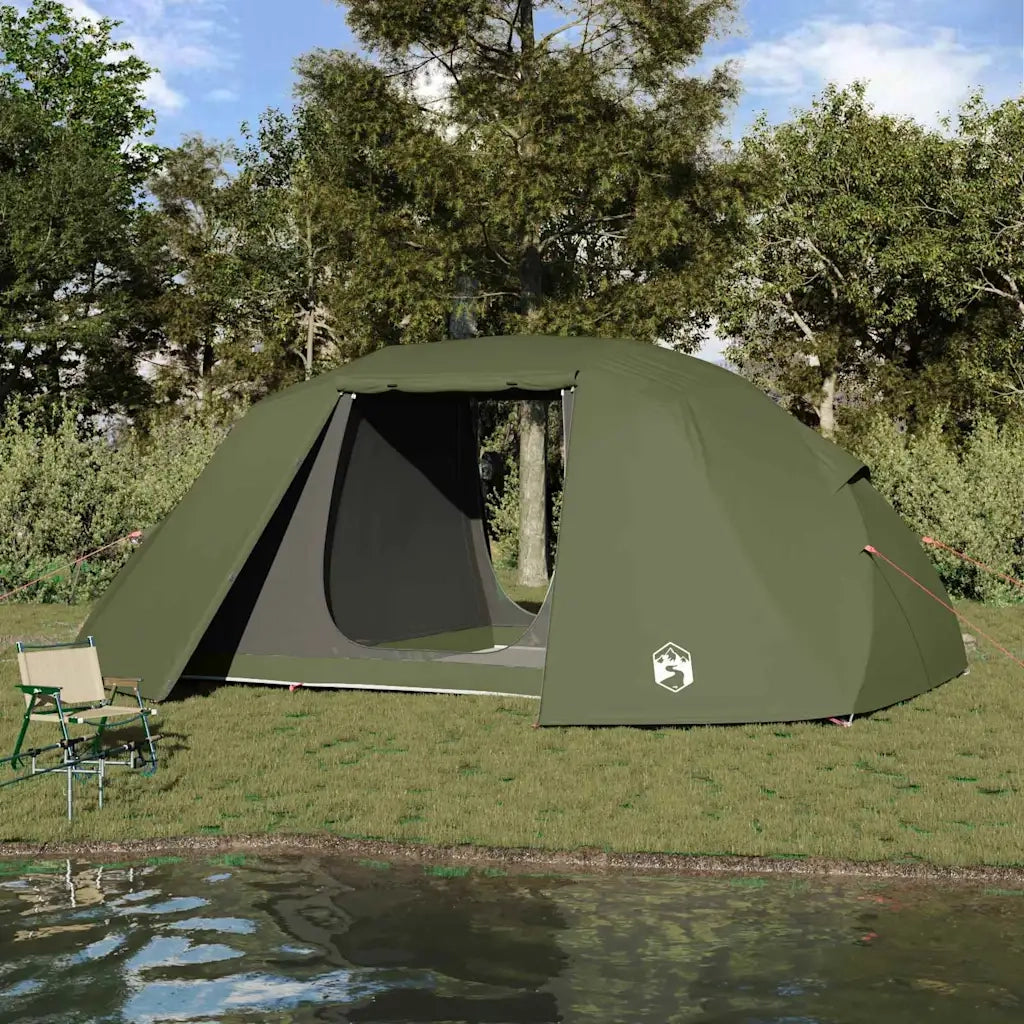 Tenda da pesca con tetto Verde oliva 514 x 465 x 187 cm 4100661