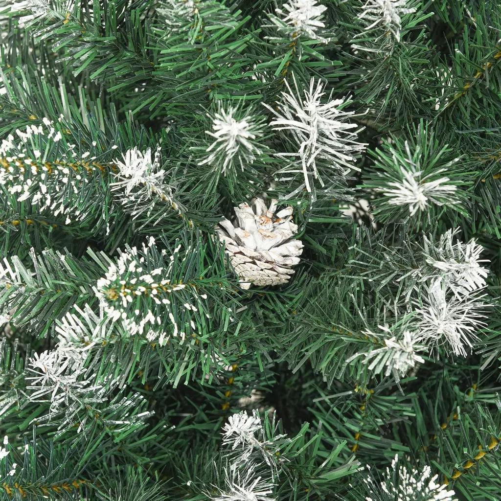 Albero di Natale Artificiale-Albero Natalizio con Base 150 cm PVC