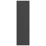 Zerbino a righe per ingresso interno/esterno 115 x 400 cm antiscivolo resistente stile moderno PP nero 02_0058145