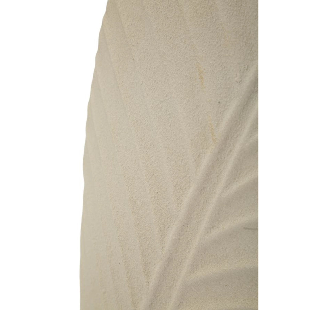 Vaso Decorativo VKH830, Beige, Metallo, 31x13x53,5 cm
