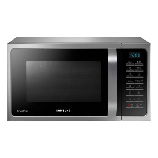 Samsung mc28h5015as forno a microonde nero, argento microonde combinato superficie piana 28 l 900 w