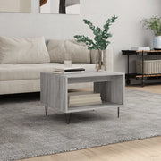 Tavolino da Salotto-Tavolino da soggiorno-Tavolo Grigio Sonoma 60x50x40 cm Legno Multistrato 410779