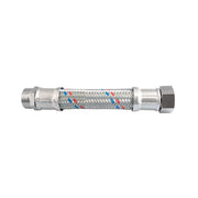 Flessibile antivibrante d 1" in acciaio zincato m - f