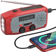 Radio a manovella – Radio di emergenza – Radio dinamico – Radio a cricchetto manuale – Camping – Esterno – Situazioni di emergenza – Viaggi – Survival