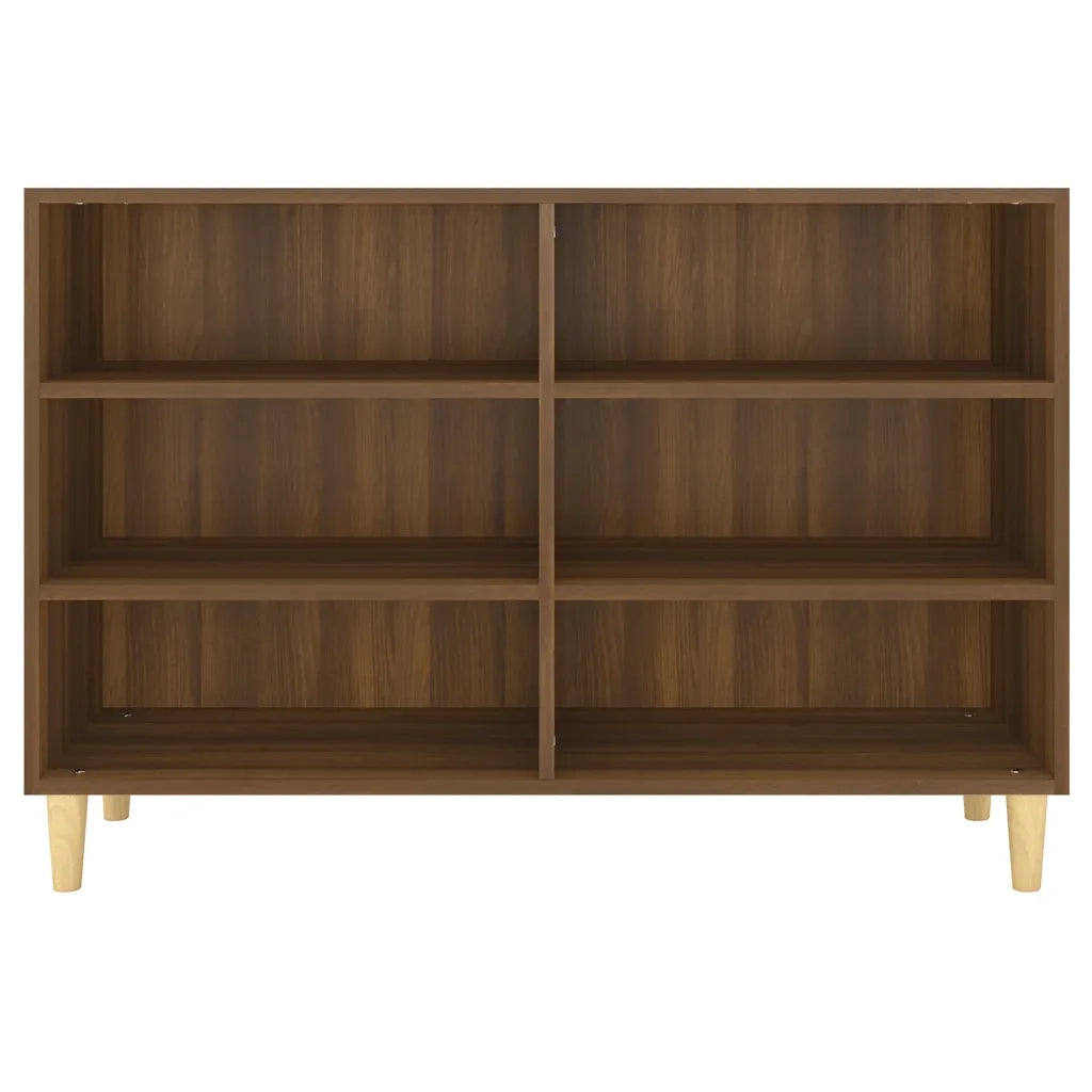 Credenza Rovere Marrone 103,5x35x70 cm in Truciolato 813184