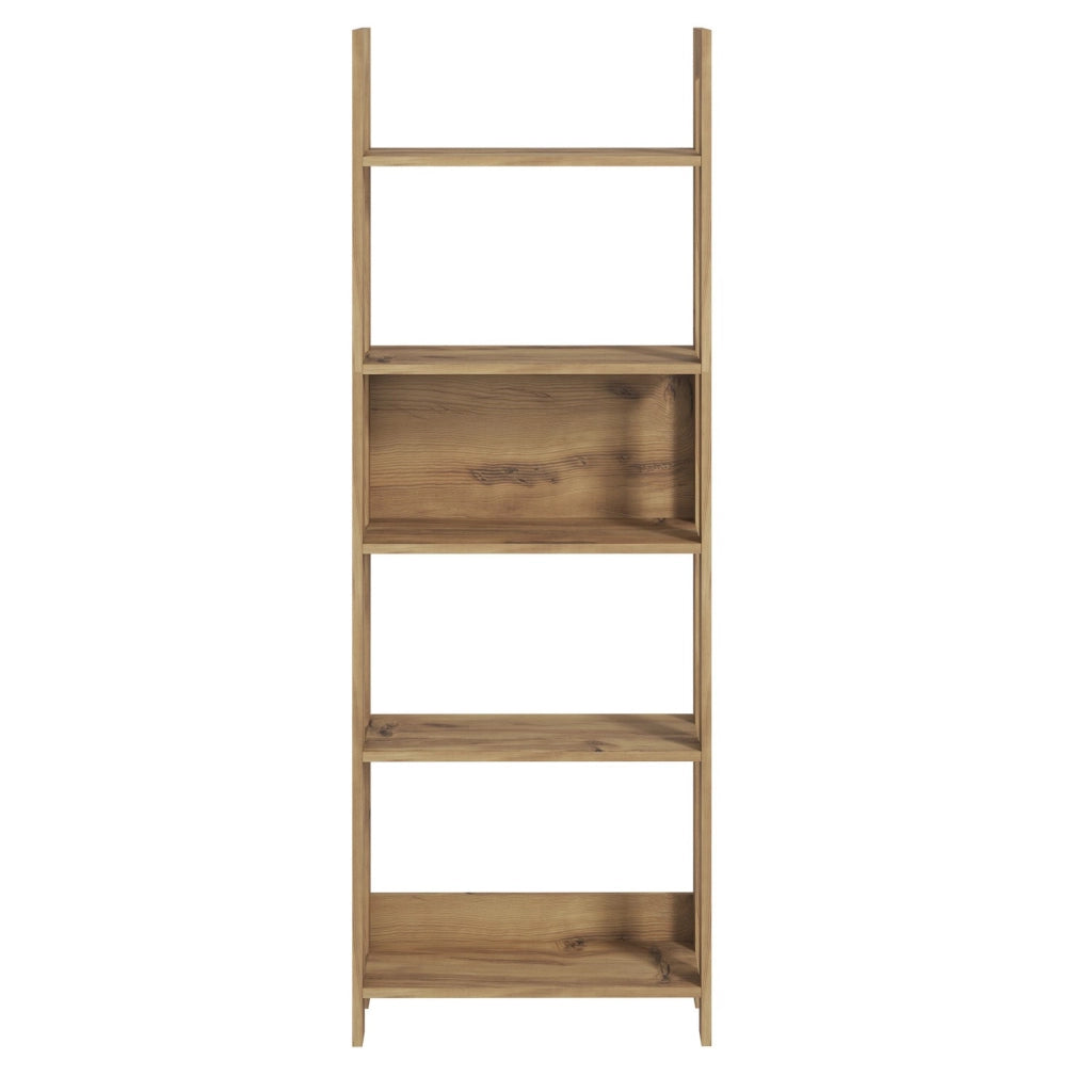 Libreria in legno "Country" - 64 x 30 x 180 cm - Marrone