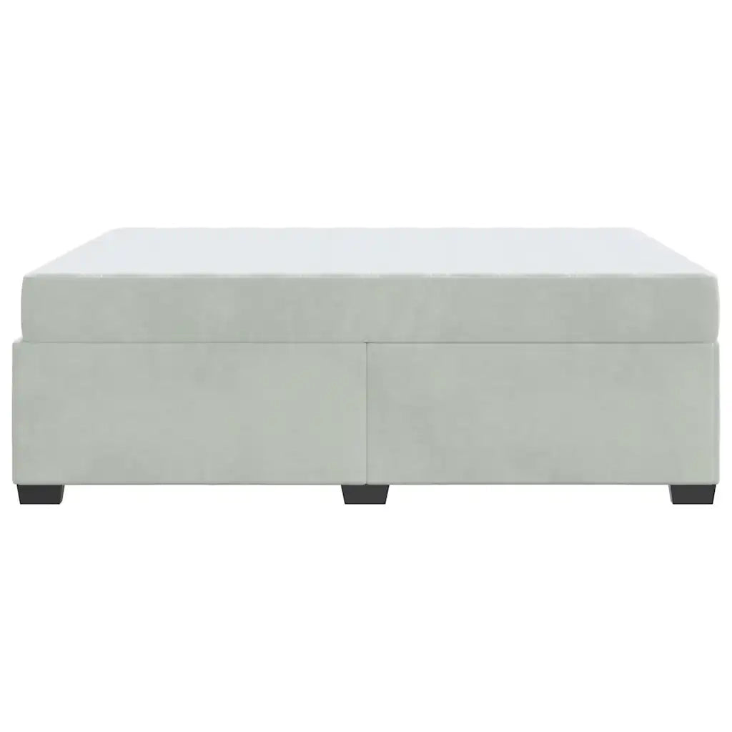 Struttura del letto Grigio chiaro 140 x 200 cm Tessuto 3399290