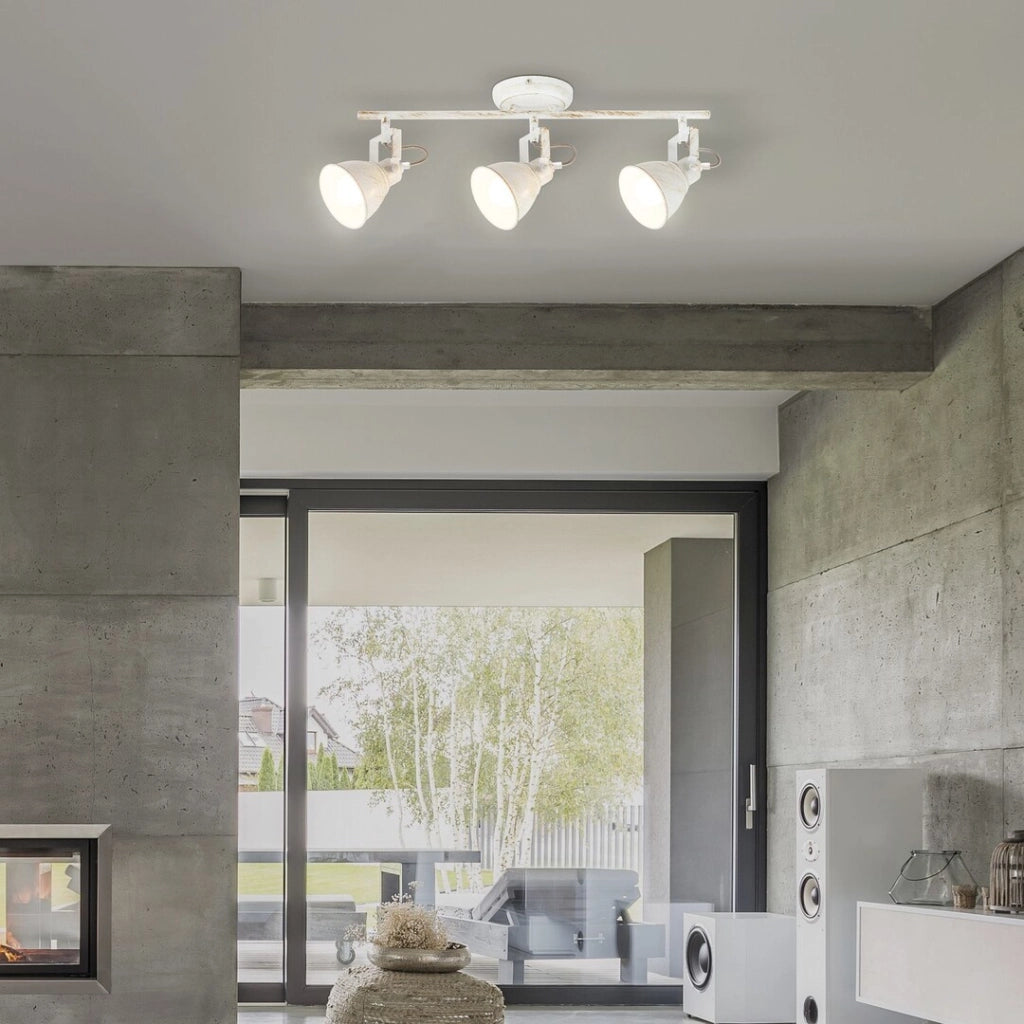 Barra luminosa Vivienne 5968 bianco anticato Rabalux 3xE14