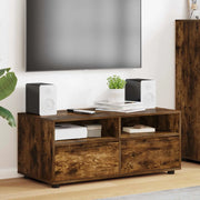Mobile TV Rovere fumé 100 x 48 x 43 cm Legno multistrato 888932