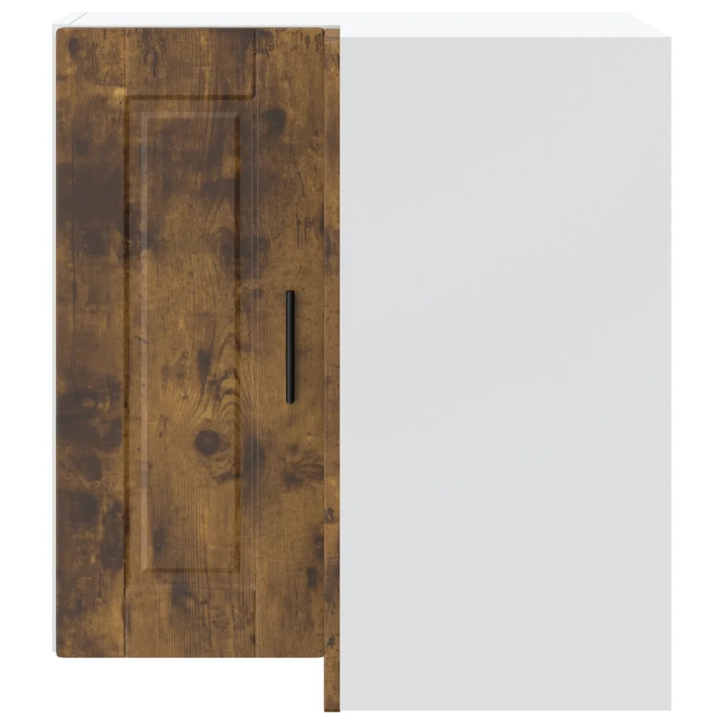 Pensile da Cucina ad Angolo Porto Rovere Fumo Legno Multistrato 854102