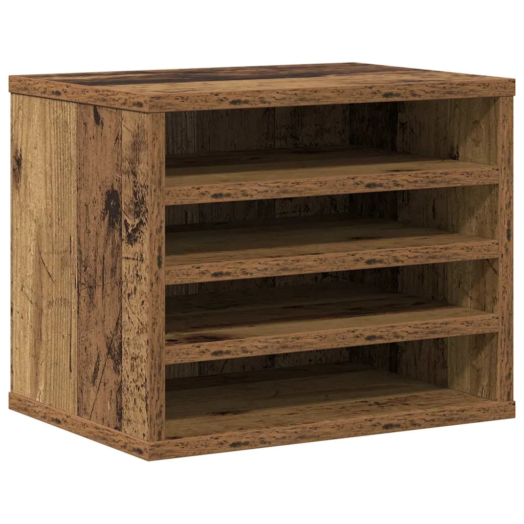 Organizzatore da scrivania Legno vecchio 36 x 26 x 29,5 cm CFW1725357