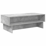 Tavolino da salotto | Tavolino da caff¨¨ | Tavolino da Soggiorno Grigio cemento 100 x 46 x 35 cm