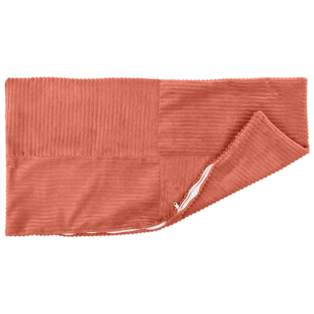 Federa 2 pcs ALMELO Rosso Arancio 40 x 70 cm corduroy 914493