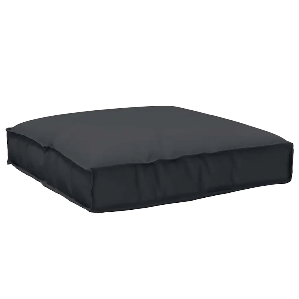Cuscino per sedie | Cuscino Nero 80 x 80 x 12 cm Tessuto Oxford