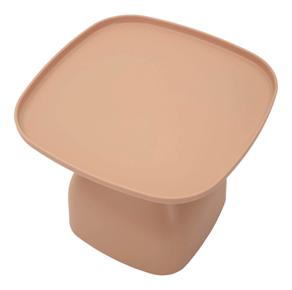 Tavolinetto Gea Rosa CM 48X48X38 Design Moderno e Elegante