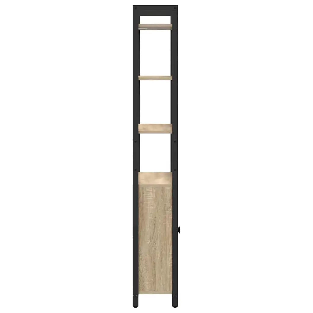 Armadio per Libri Rovere Sonoma 60 x 24 x 161 cm