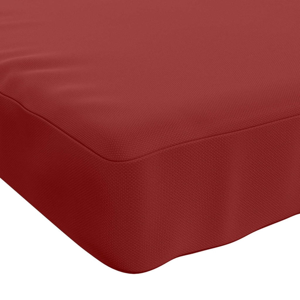 Cuscino per Panchina a 1 Pezzo VUGHT 100% Poliestere Rosso Vino 951340