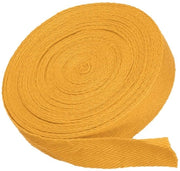 Cintura di tessuto in cotone, 3/4 pollice, 10 metri, cintura biais, griglia per cucire, confezione regalo, per ricamo, colore oro