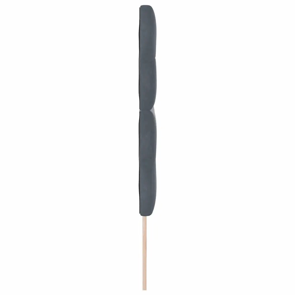 Testiera Grigio scuro 160 cm Velluto 3337842