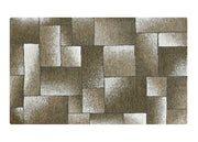 Tappeto Salotto Velour Antiscivolo Disegno Tetrix By Suardi - 65x220 - Fango