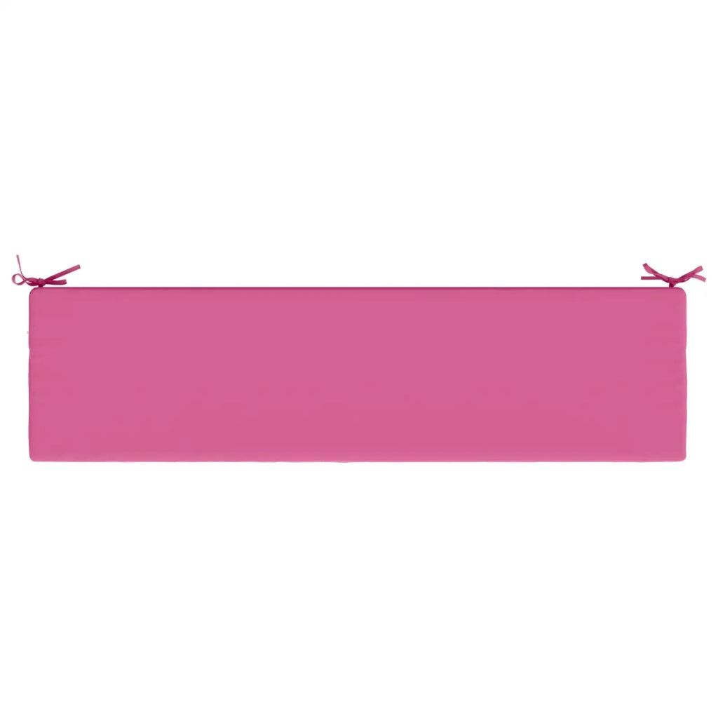 Cuscino per panchina SOEST 100% Poliestere Rosa 150 x 40 x 8 cm 949882