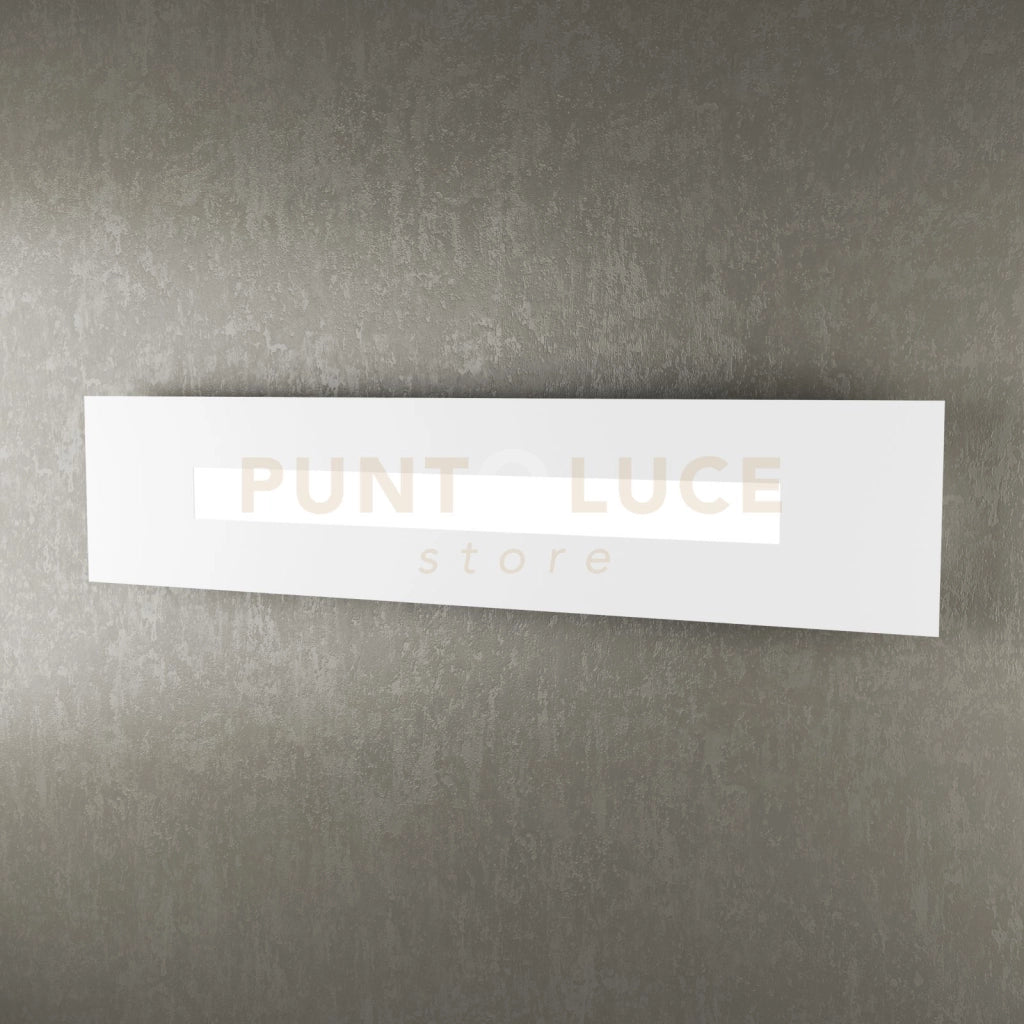 WALLY APPLIQUE-PLAFONIERA 70 CM. 1 LUCE BIANCO 1138-70-BI