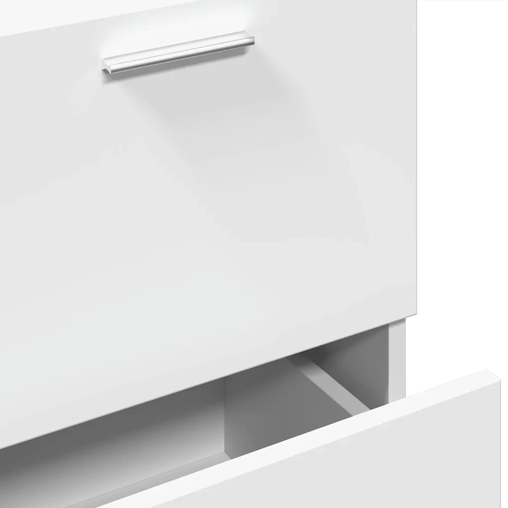 Mobile Lavabo | Armadio Lavabo Bianco 80x33x60 cm in Truciolare