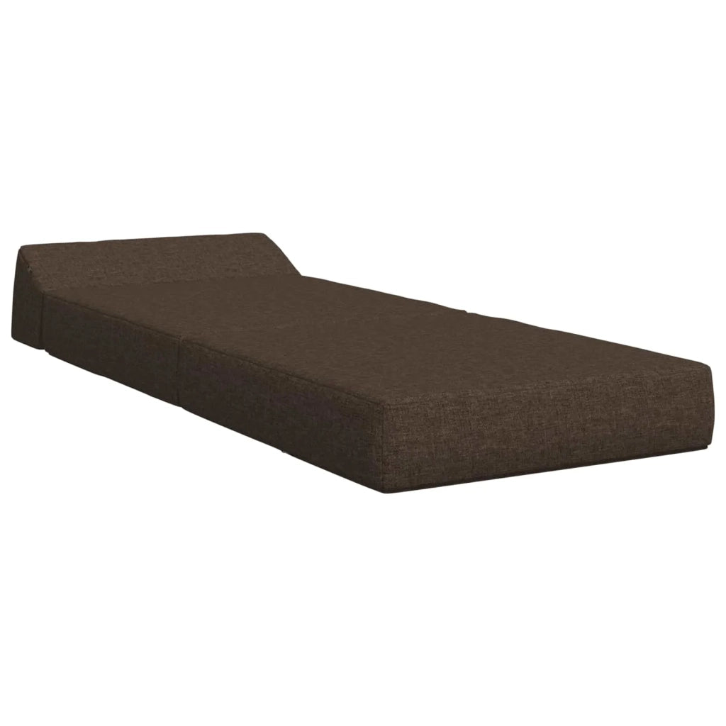Divano Letto Pieghevole Tortora 60 x 70 x 41 cm Tessuto 900055