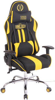 Sedia Ufficio Massaggiante Limit XM In Tessuto Nero/giallo