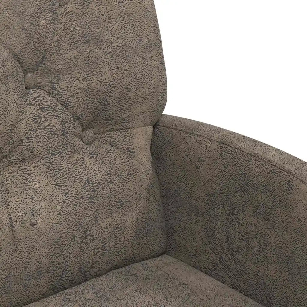 Sedie da Pranzo con Ruote 2 pcs Grigio scuro 58 x 67 x 97 cm