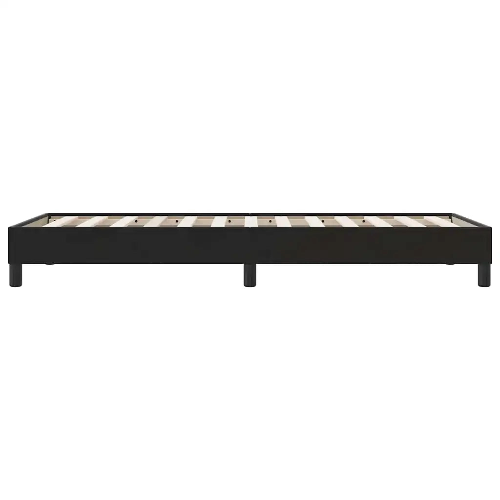 vidaXL Giroletto senza Materasso Nero 90x220 cm in Velluto