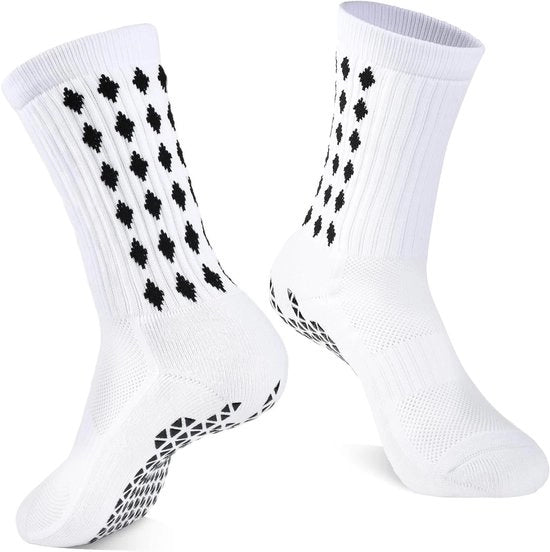 Sokkini Antislip per donna e uomo per diverse attività sportive - Bianco Uno
