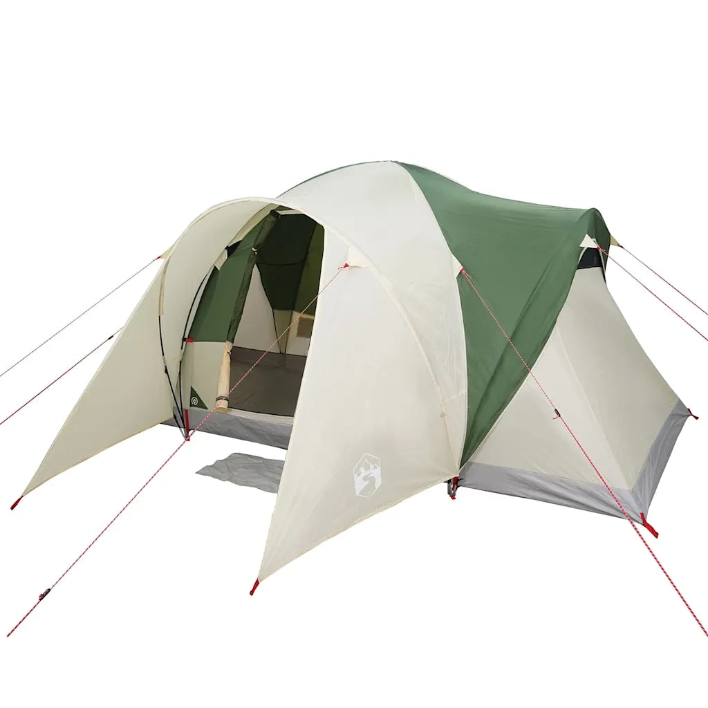 Tenda da Campeggio a Cupola per 6 Persone Verde Impermeabile 4009461