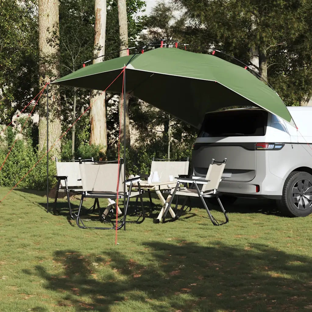 Tenda da Campeggio per Auto Verde Impermeabile 4009524