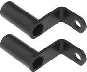 Set di retrovisori estensibili a doppia presa in alluminio per schermi da 10 mm - universale - leggero - compatibile con tutti i modelli
