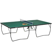 Tavolo da ping pong pieghevole ¨C zephmum ¨C verde, 274x152.5x76 cm