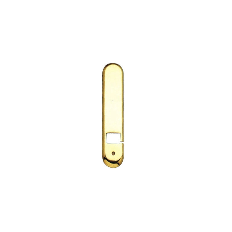 Copriavvolgitore per tapparella – Art. 580 – Ottone lucido 250x60 mm – Uso domestico