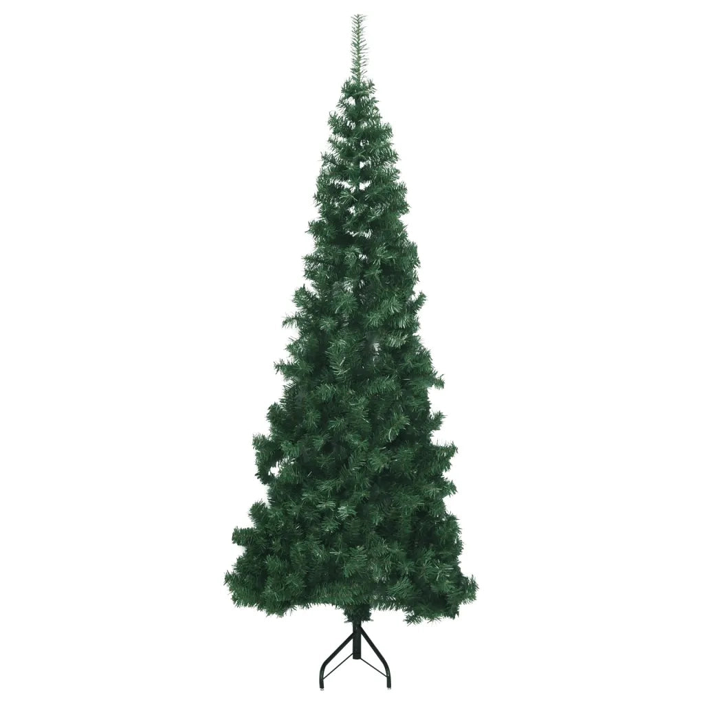 Albero di Natale Artificiale ad Angolo con Supporto Verde 180 cm PVC cod mxl 59686