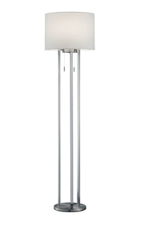 Piantana da Interno a led in Metallo Nickel Opaco