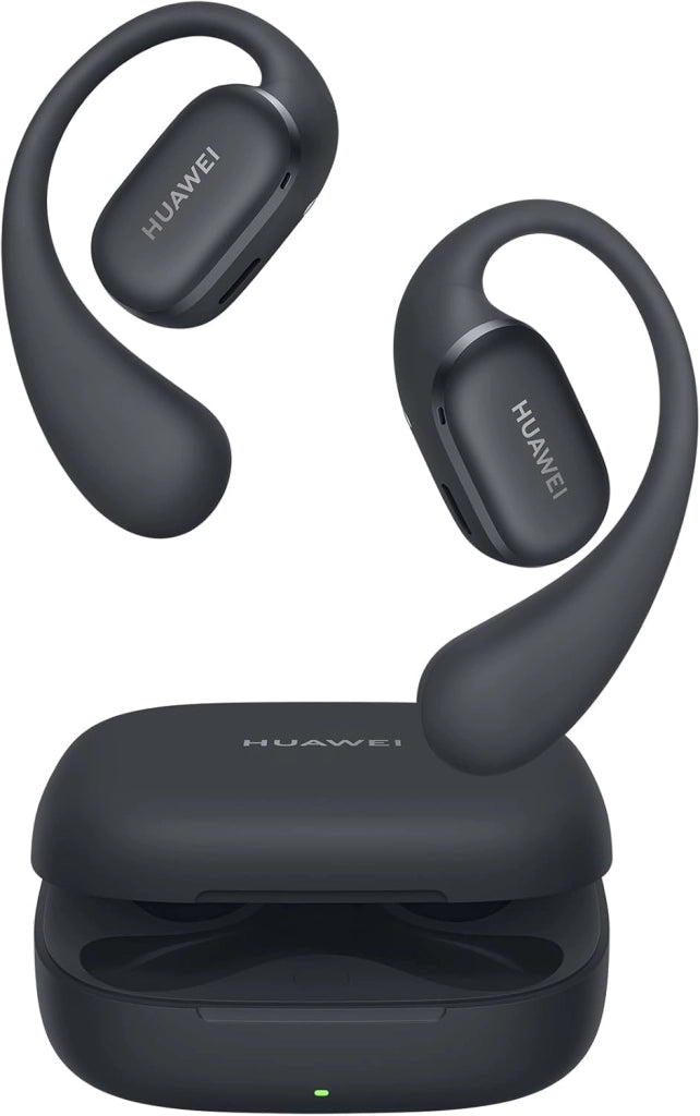 HUAWEI FreeArc - Auricolari aperti Bluetooth con suono Sterling, vestibilità sicura e comfort, resistenza all'acqua IP57, 28 ore di riproduzione, auricolari sportivi, iOS, Android, Windows, grigio